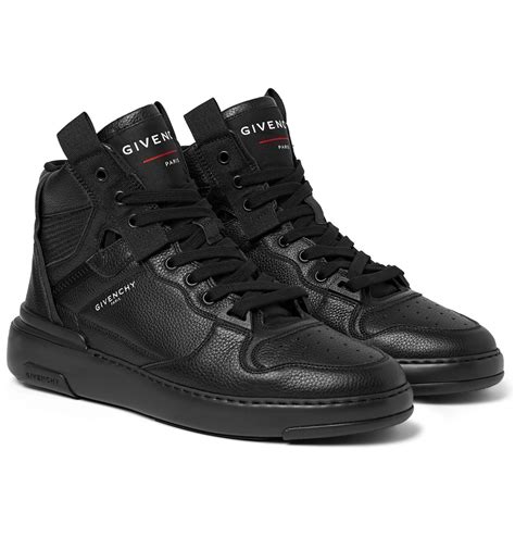 givenchy high top sneakers women's|givenchy leather low top sneakers.